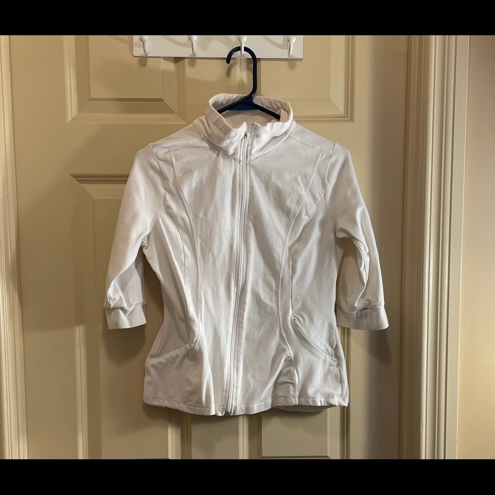 Light Zippered yoga jacket